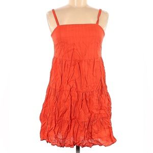 Bright Orange Old Navy Summer Dress *WITH POCKETS*